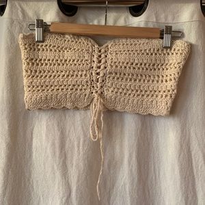 Urban Outfitters Crochet Tube Top